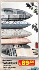 RANFORCE YASTIK KILIFI 2'Lİ RANFORCE YASTIK KILIFI 2'Lİ